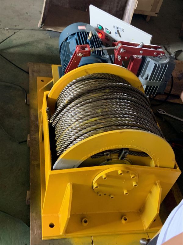 配套卷揚機(jī)用現(xiàn)場調(diào)試